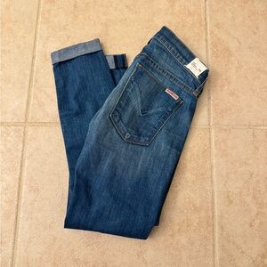 Hudson Women’s Jeans 24 Crop Harkin Super Skinny With Cliff